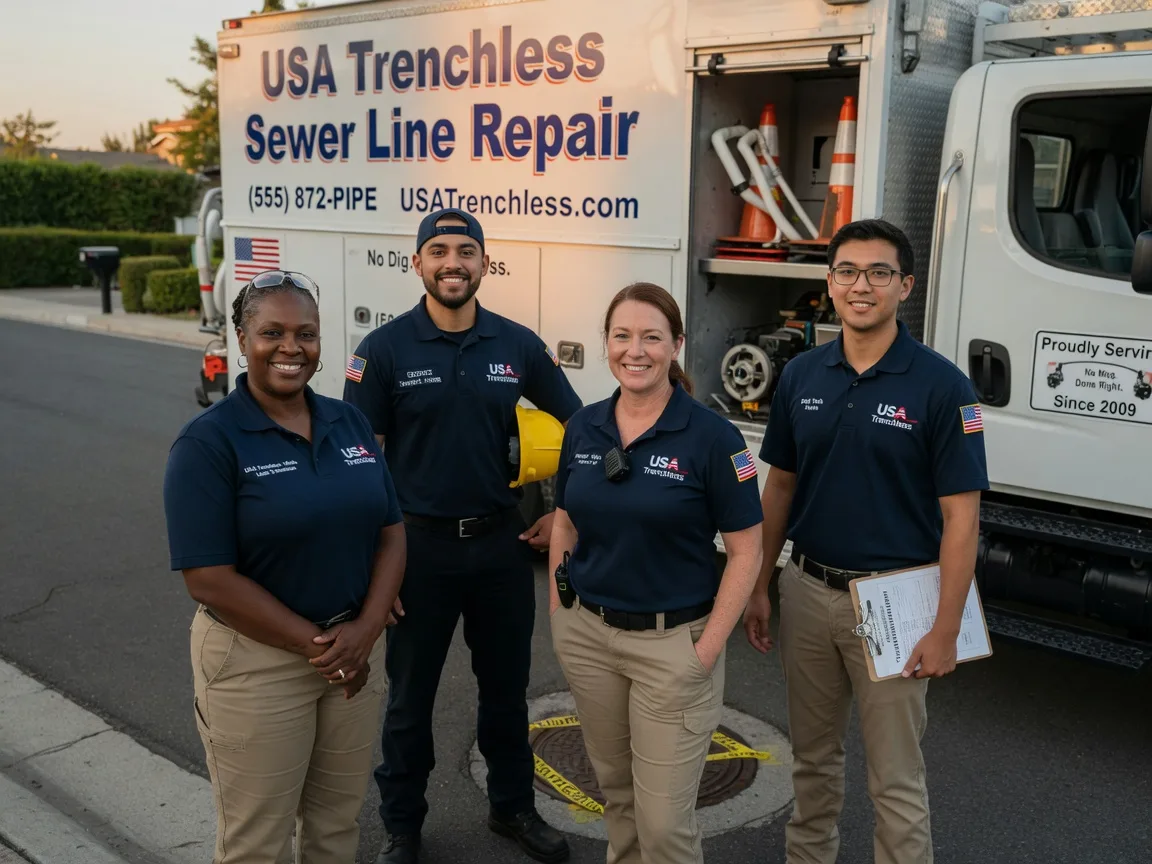 Sewer Line Repair company in Rochert, MN